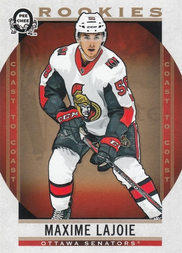#169 Maxime Lajoie - Ottawa Senators - 2018-19 O-Pee-Chee Coast to Coast Hockey