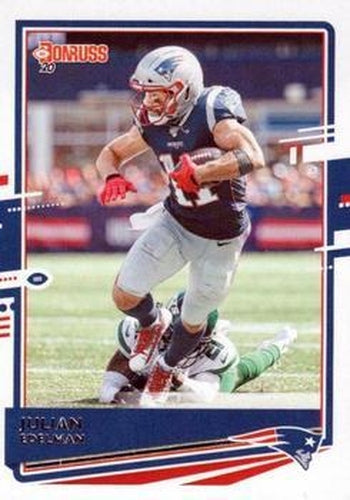 #169b Julian Edelman - New England Patriots - 2020 Donruss Football