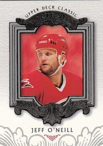 #16 Jeff O'Neill - Carolina Hurricanes - 2003-04 Upper Deck Classic Portraits Hockey