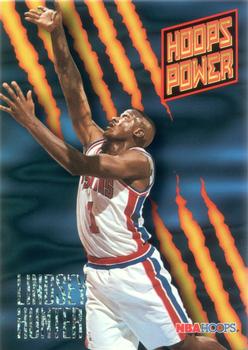 #PR-16 Lindsey Hunter - Detroit Pistons - 1994-95 Hoops Basketball - Power Ratings