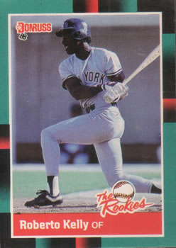 #16 Roberto Kelly - New York Yankees - 1988 Donruss The Rookies Baseball