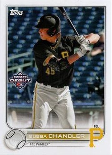 #PD-16 Bubba Chandler - FCL Pirates - 2022 Topps Pro Debut Baseball