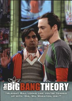 #16 "Alright Raj, looks like you're teamed up with 'Di - 2013 Big Bang Theory Seasons 3 & 4