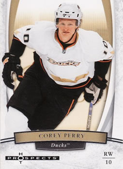 #16 Corey Perry - Anaheim Ducks - 2007-08 Fleer Hot Prospects Hockey