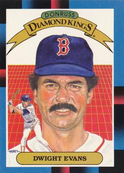 #16 Dwight Evans - Boston Red Sox - 1988 Donruss Baseball