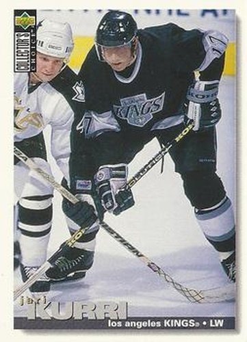 #16 Jari Kurri - Los Angeles Kings - 1995-96 Collector's Choice Hockey