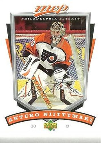 #216 Antero Niittymaki - Philadelphia Flyers - 2006-07 Upper Deck MVP Hockey