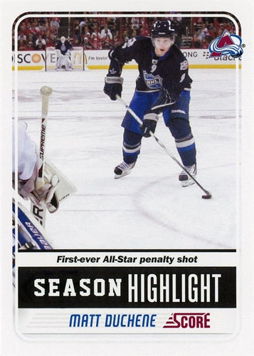 #16 Matt Duchene - Colorado Avalanche - 2011-12 Score Hockey