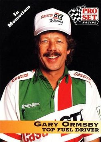 #16 Gary Ormsby - 1992 Pro Set NHRA Racing