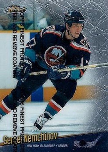 #16 Sergei Nemchinov - New York Islanders - 1998-99 Finest Hockey