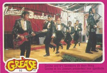 #16 Casino and the Gamblers Do Their Thing - 1978 O-Pee-Chee Grease