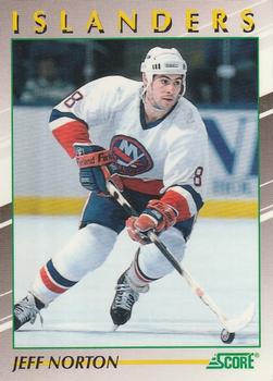 #16 Jeff Norton - New York Islanders - 1991-92 Score Young Superstars Hockey