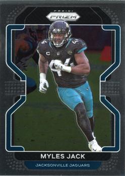 #16 Myles Jack - Jacksonville Jaguars - 2021 Panini Prizm Football