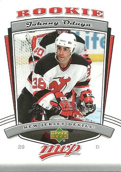 #316 Johnny Oduya - New Jersey Devils - 2006-07 Upper Deck MVP Hockey