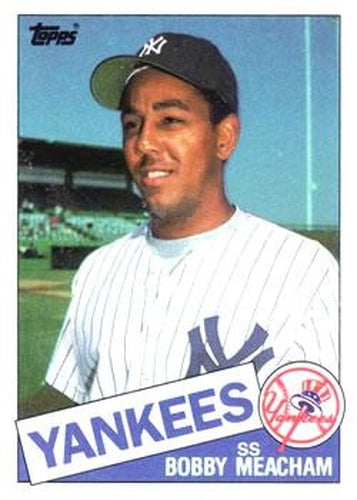 #16 Bobby Meacham - New York Yankees - 1985 Topps Baseball