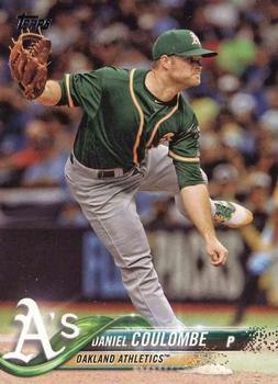 #16 Daniel Coulombe - Oakland Athletics - 2018 Topps Baseball