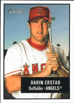 #16 Darin Erstad - Anaheim Angels - 2003 Bowman Heritage Baseball
