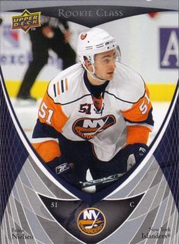 #16 Frans Nielsen - New York Islanders - 2007-08 Upper Deck Rookie Class Box Set Hockey