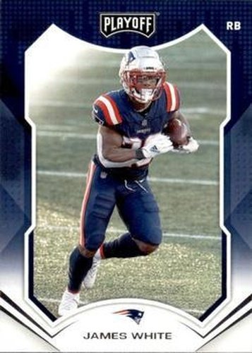 #16 James White - New England Patriots - 2021 Panini Playoff Football