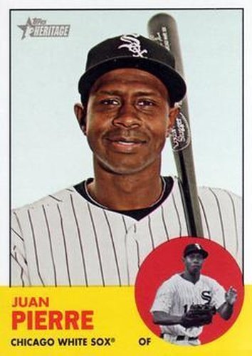 #16 Juan Pierre - Chicago White Sox - 2012 Topps Heritage Baseball