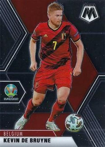 #16 Kevin De Bruyne - Belgium - 2021 Panini Mosaic UEFA EURO Soccer