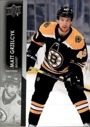 #16 Matt Grzelcyk - Boston Bruins - 2021-22 Upper Deck Hockey
