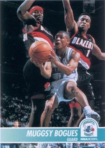 #16 Muggsy Bogues - Charlotte Hornets - 1994-95 Hoops Basketball