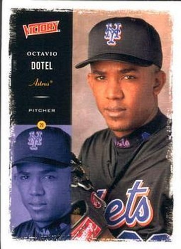 #16 Octavio Dotel - Houston Astros - 2000 Upper Deck Victory Baseball