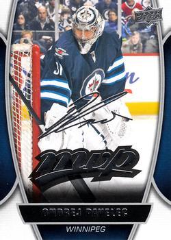 #16 Ondrej Pavelec - Winnipeg Jets - 2013-14 Upper Deck - MVP Hockey