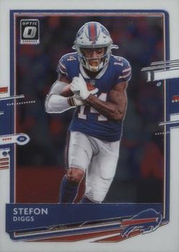 #16 Stefon Diggs - Buffalo Bills - 2020 Donruss Optic Football