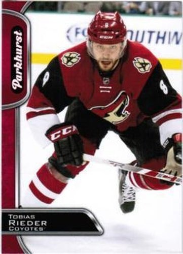 #16 Tobias Rieder - Arizona Coyotes - 2016-17 Parkhurst - Red Hockey