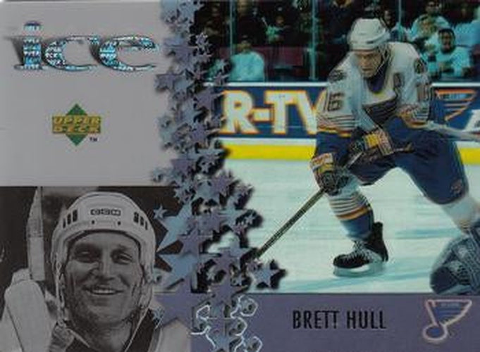 #McD 16 Brett Hull - St. Louis Blues - 1997-98 Upper Deck Ice McDonald's Hockey