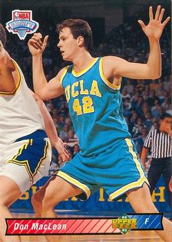#16 Don MacLean - Washington Bullets - 1992-93 Upper Deck Basketball