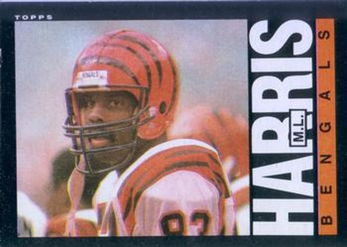 #216 M.L. Harris - Cincinnati Bengals - 1985 Topps Football