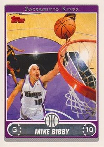 #16 Mike Bibby - Sacramento Kings - 2006-07 Topps Basketball