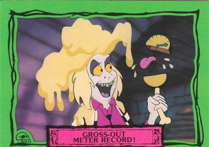 #16 Gross-Out Meter Record! - 1990 Dart Beetlejuice