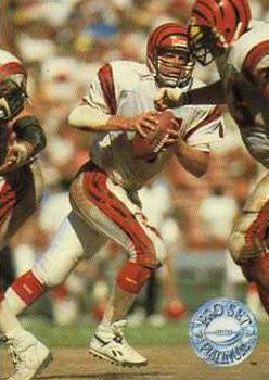 #16 Boomer Esiason - Cincinnati Bengals - 1991 Pro Set Platinum Football