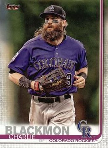 #16a Charlie Blackmon - Colorado Rockies - 2019 Topps Baseball