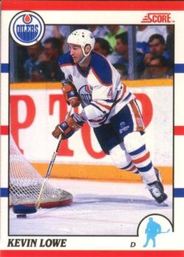 #170 Kevin Lowe - Edmonton Oilers - 1990-91 Score Canadian Hockey
