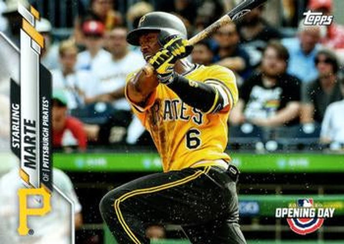 #170 Starling Marte - Pittsburgh Pirates - 2020 Topps Opening Day Baseball