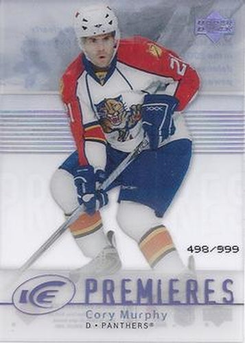 #170 Cory Murphy - Florida Panthers - 2007-08 Upper Deck Ice Hockey