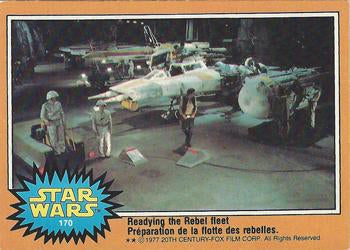 #170 Readying the Rebel fleet - 1977 O-Pee-Chee Star Wars