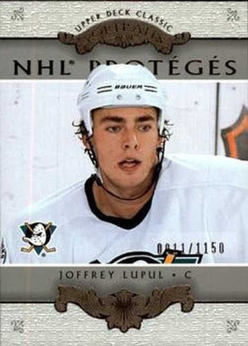 #170 Joffrey Lupul - Anaheim Mighty Ducks - 2003-04 Upper Deck Classic Portraits Hockey