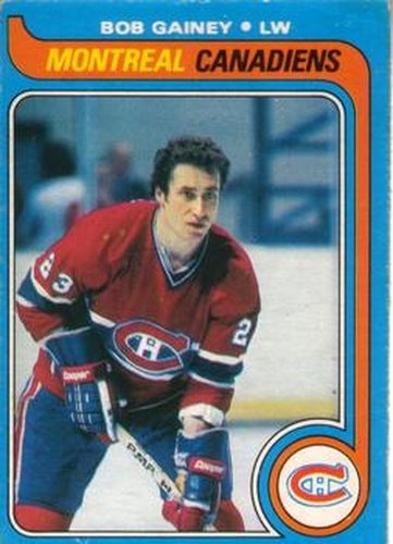 #170 Bob Gainey - Montreal Canadiens - 1979-80 O-Pee-Chee Hockey