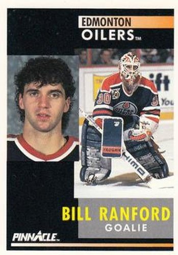 #170 Bill Ranford - Edmonton Oilers - 1991-92 Pinnacle Hockey