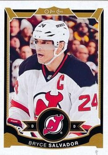 #170 Bryce Salvador - New Jersey Devils - 2015-16 O-Pee-Chee Hockey