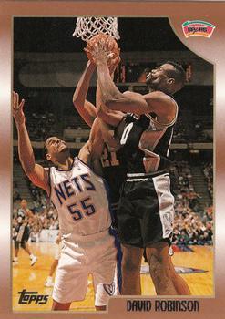 #170 David Robinson - San Antonio Spurs - 1998-99 Topps Basketball
