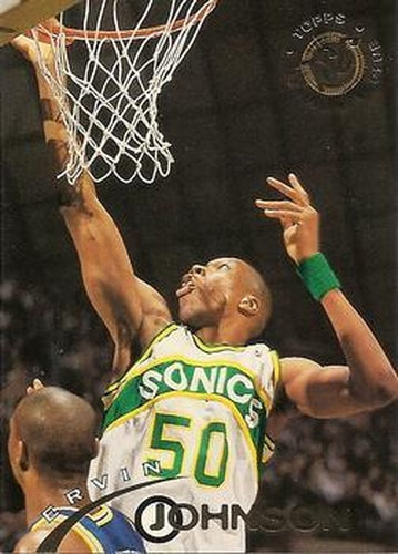 #170 Ervin Johnson - Seattle SuperSonics - 1994-95 Stadium Club Basketball
