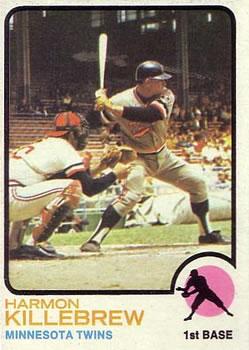 #170 Harmon Killebrew - Minnesota Twins - 1973 Topps Baseball