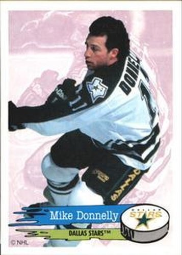 #170 Mike Donnelly - Dallas Stars - 1995-96 Panini Hockey Stickers